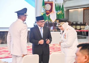 Wali Kota Padangsidimpuan Hadiri Pelantikan Bupati dan Wakil Bupati Madina